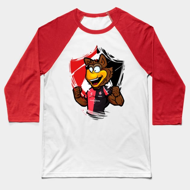 Zorro Atlista Baseball T-Shirt by akyanyme